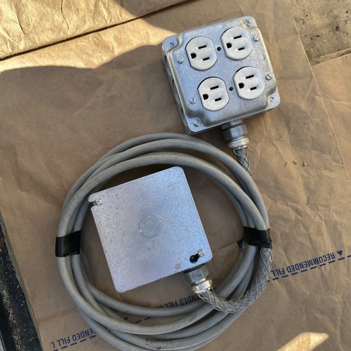 12ft quad box power cable - 12ft, 4